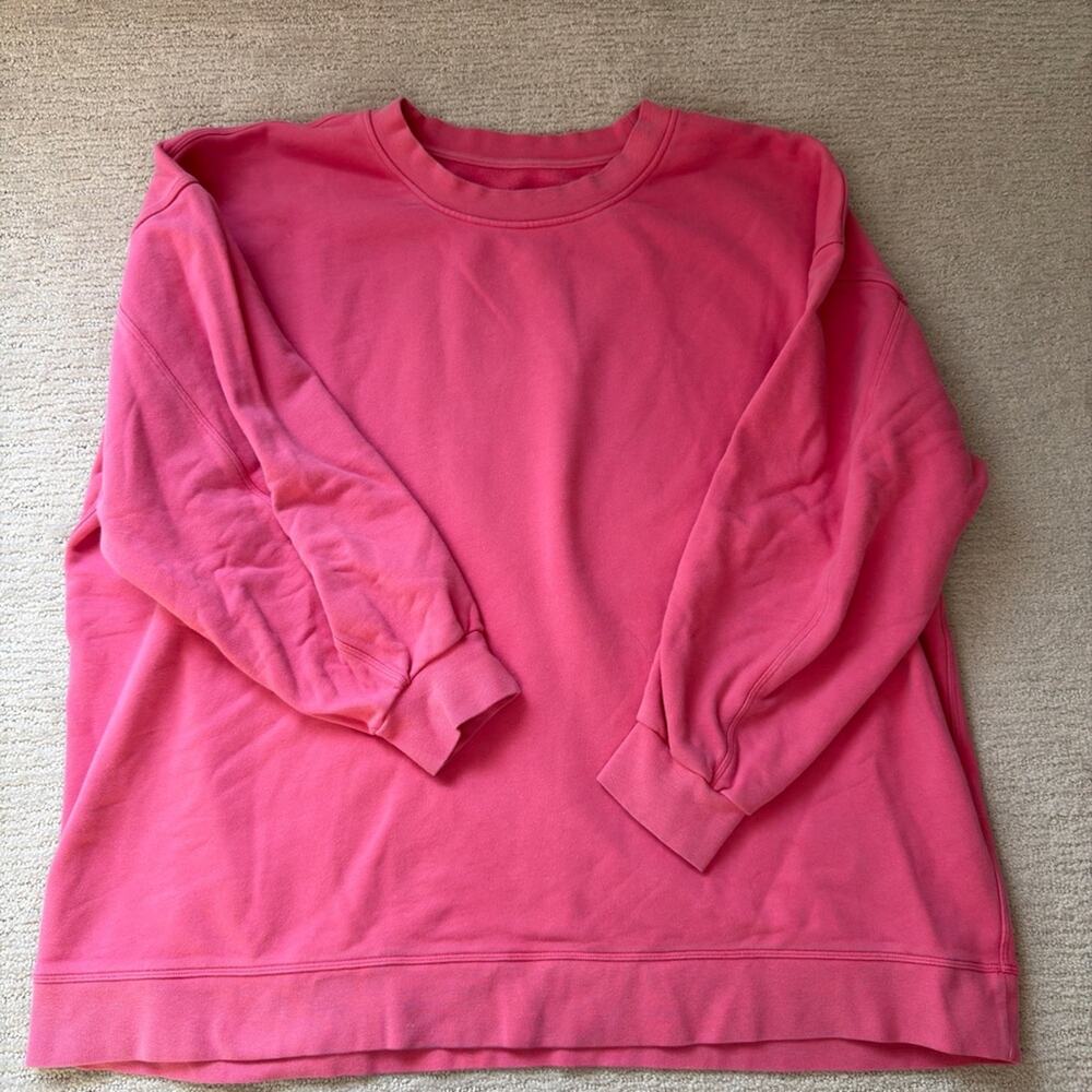 Lululemon Size 20 Pink Sweatshirt